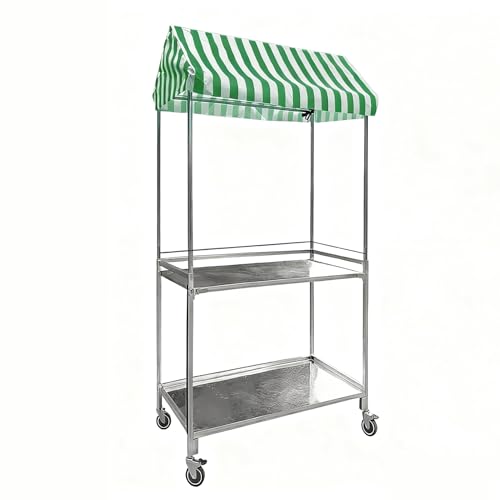 Stalla mobile portatile del carrello del venditore di alimenti all'aperto per mercati ed eventi di strada Trasporto facile e installazione rapida Perfetto per camion alimentari e catering