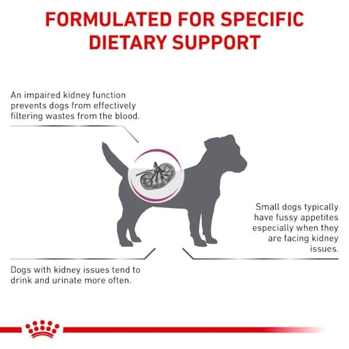 Royal Canin Veterinary Renal Small Dogs | Doppelpack | 2 x 500 g | Diät-Alleinfuttermittel für ausgewachsene Hunde | Kann zur Unterstützung der Nierenfunktion beitragen