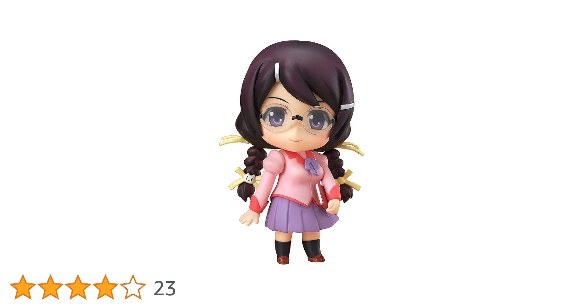 ねんどろいど 羽川翼 何でもは知らないわよ。知ってることだけ。」猫耳も付属