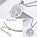 PROSTEEL Stainless Steel Tree of Life Necklace Family Tree Necklace Tree of Life Pendant Family Tree Pendant Tree of Life Charms