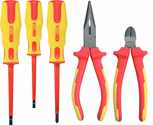 Ks Tools 117.1170 Serie Di Giraviti E Pinze Vde Ergo,5 Pz