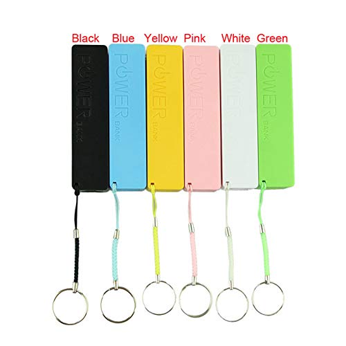 Tuscom 2 in1 Portable Power Bank 18650 External Backup Battery Charger, with Key Chain, Compatible with Mobile Phones and Electronic Devices (1 Pc, Random) - Thumbnail 3