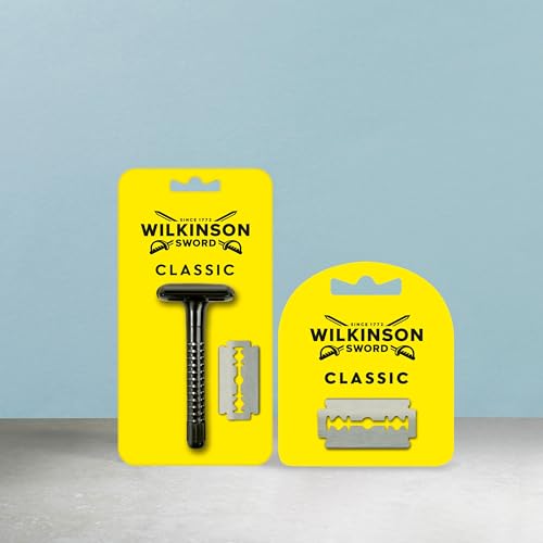 Image of Wilkinson Sword Classic Double Edge Razor Blades, 5 Per Pack (1-Pack)