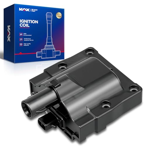 Image of KAX Ignition Coil for Toyota Pickup 4Runner 1992-1995 | Fits Camry 1994-1996 2.2L, LS400 1990-1997, SC400 1992-1997, T100 1994 3.0L, MR2 1992-1995 2.0T Replaces UF72