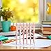 Pxiryanlow 6 Pcs Mechanical Pencils with Eraser,Cute Mechanical Pencils With Top Peach Automatic Stationery Gift Peach Automatic School Office Supply,Writing and Correction Supplies