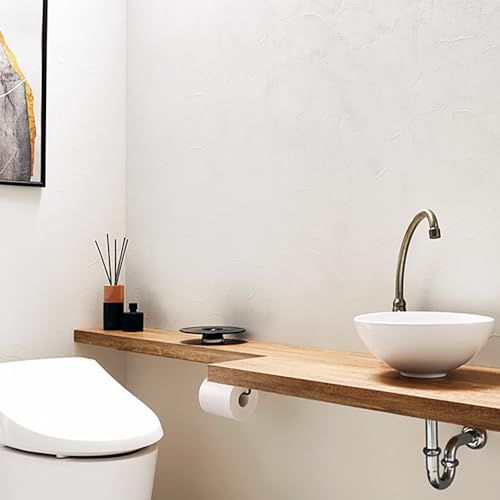 壁紙屋本舗 壁紙 のりなし クロス 白 ホワイト 無地 石目 塗り壁調 漆喰風 FE-76385 巾92.5cm × m単位切売 防カビ 抗菌 汚れ防止 リフォーム 張り替え 【受注生産品・キャンセル不可】