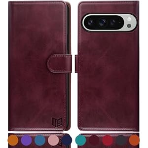 SUANPOT – SUANPOT [RFID Schutz für Google Pixel 9 Pro XL 6.8" 5G Hülle