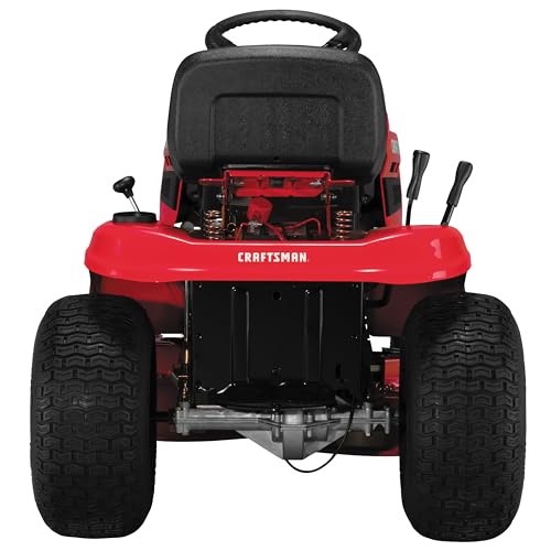 Craftsman 36" Gas Riding Lawn Mower with 11.5 HP* Briggs and Stratton Single-Cylinder Engine, Gas Lawn Tractor with 7-Speed Transmission, Red/Black (13AC77XYA93) - Image 6