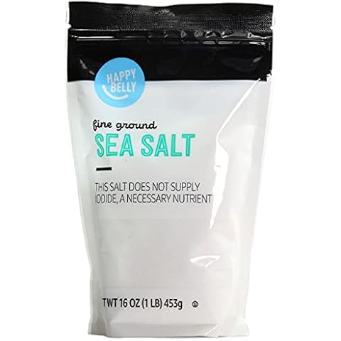 Happy Belly Sea Salt, Fine Ground Cover
