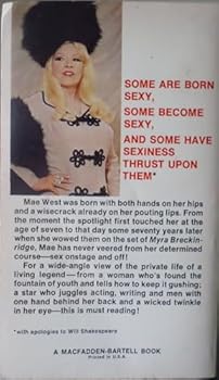 Paperback Mae West: Goodness Had Nothing to Do with It Book