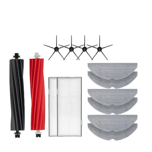 YYMYLXYM Compatible with Roborock S8 S8 Pro Ultra S8+ Accessories Mop Choth Vacuum Bags Side Brush Filter Replaceable Robot Vacuum Cleaner Spare Parts(Navy Blue)