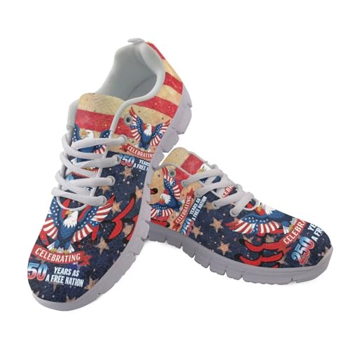 Image of GIFTPUZZ Mens Lace Up Athletic Trainers Running Sneakers Wedge Breathable Gym Lightweight Sports Tennis Shoes