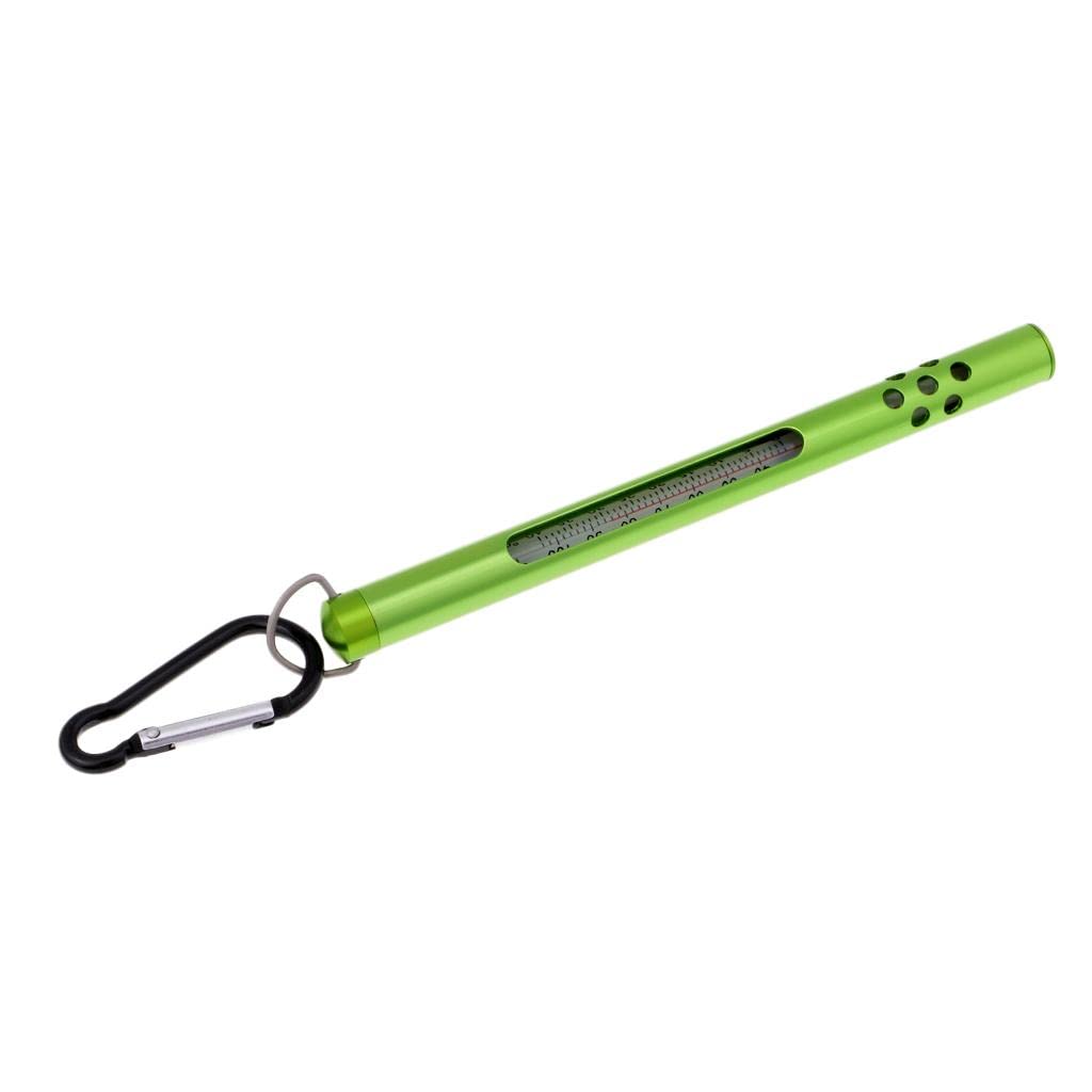 LOOM TREE® Metal Glass Fly Fishing Water Sea Stream Thermometer Fishing Accessory Green | Fishing | Fishing Equipment | Fly Fishing Accessories-image-40