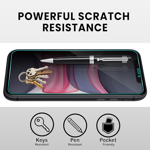 Image of ArmourPro Privacy Tempered Glass for iPhone XR /iPhone 11 - Anti-Spy Anti Peeping Screen Protector, 9H Hardness, Edge-to-Edge Coverage, Ultra Thin, Bubble-Free Installation Kit | Black