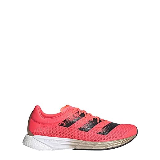 adidas Womens Adizero Pro Running Sneakers Shoes - Black,Pink - Size 6 M