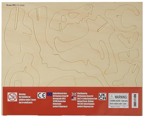 Quay Velociraptor Woodcraft Construction Kit FSC - Image 3
