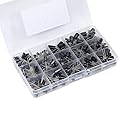 ARCELI 300pcs 15Value Condensatore elettrolitico Portata da 0,1uF a 470uF Assortimento Kit di condensatori #6