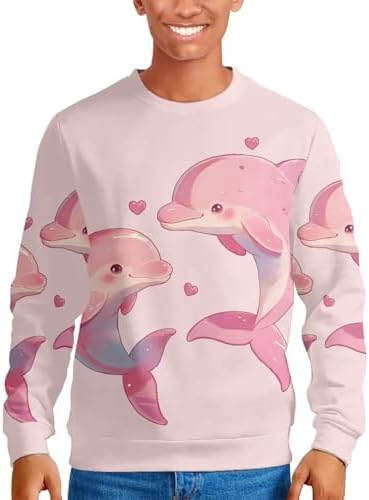 Amzbeauty Men's Pullover Sweatshirt Fashionable Casual Wear Durab...