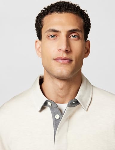GANT Light Sacker Rib Ls Polo, Mélange de graines, XXL Hommes