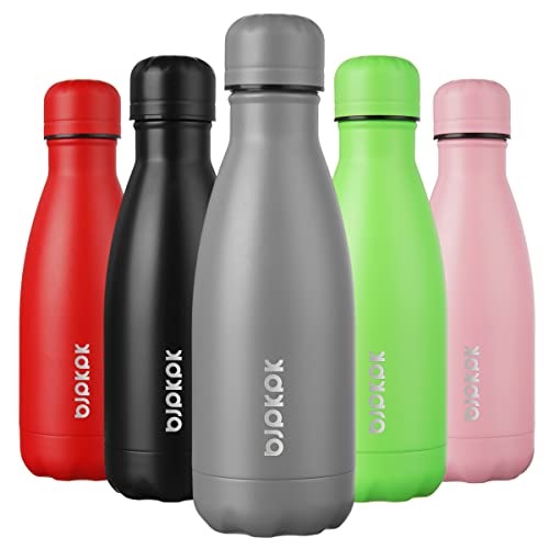 Image of BJPKPK 12 oz Small Insulated Water Bottle, Stainless Steel Leak Proof Flask