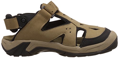 Image of Woodland Men Khaki Floater Sandal