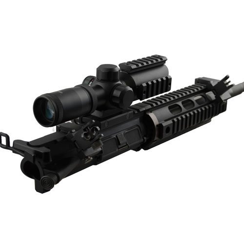 Noga Ar 15 AR15 frontal y trasero tapa hasta 45 Degree rápido transición Buis copia de seguridad hierro vista