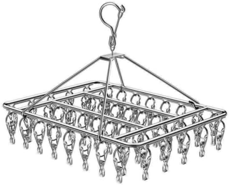 Varal Aço Inox 40 Prendedores Suspe...