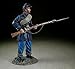 W. Britain American Civil War 31348 Union Federal Irish Brigade Standing Defending #2 1:30 Scale Pewter