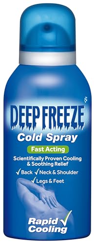 Deep Freeze Cold Spray Fast Acting Targeted Cooling 150ml (Pack of 1)