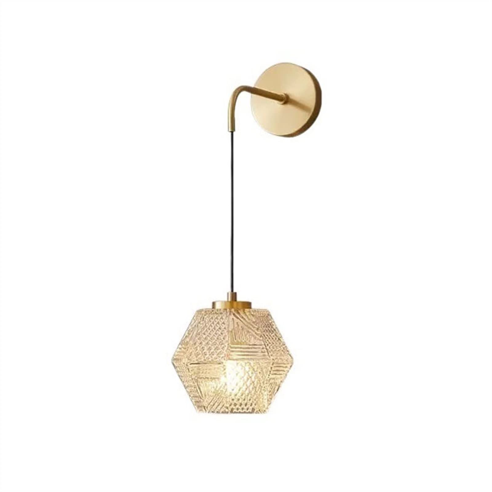E7v2T9k6 Wall Lamps Modern Luxury Copper Wall Lamp Interior Decoration High Grade Crystal Lighting Sconce Decor