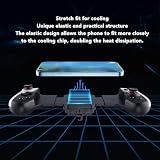 Teleskopowy Kontroler do Gier, Wydajny Bezprzewodowy Gamepad BT z Wydajnym Chłodzeniem i Konfigurowalnymi Ustawieniami, dla Androida, dla IOS, dla Switcha