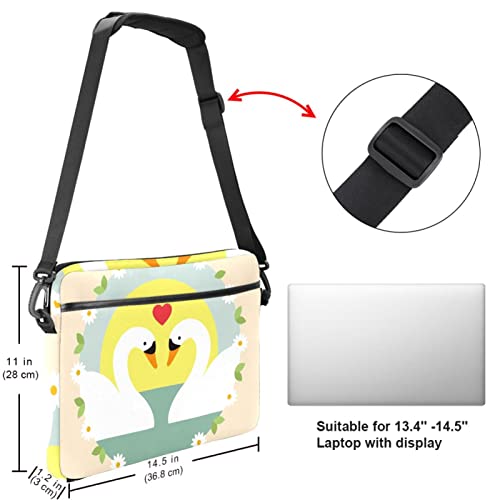 Sacoche ordinateur portable 13.3 pouces Loving Swans pour protéger votre PC