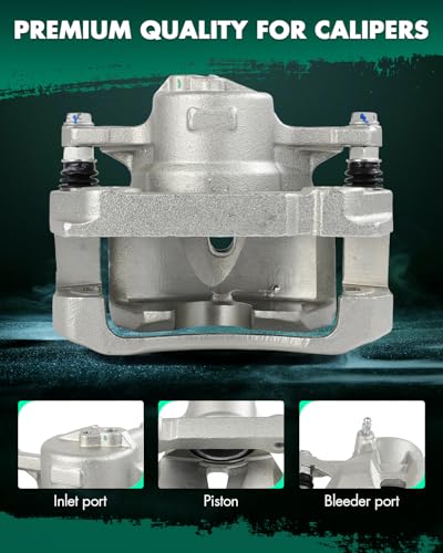Image of SCITOO 19B3219 19B3218 Front Left & Right Disc Brake Calipers Assembly w /Bracket For Lexus For IS250 2006-2008 2014-2015