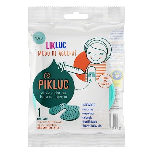 Likluc Pikluc Aparelho Para Alivio Da Dor Na Hora Da Injeção Verde Tamanho Único