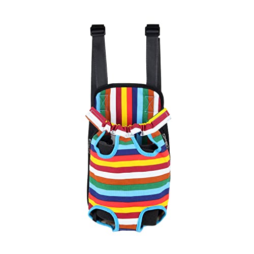 Rainbow Safety Legs-Out Carrier for Small Pets