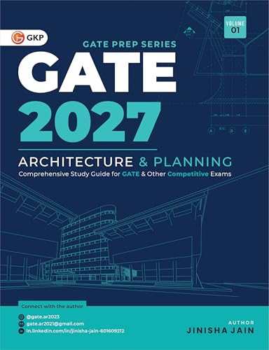 Image of GATE 2027 Architecture & Planning Vol 1 | Urban Design, Landscape, Transport Planning, Building Services, Construction Management