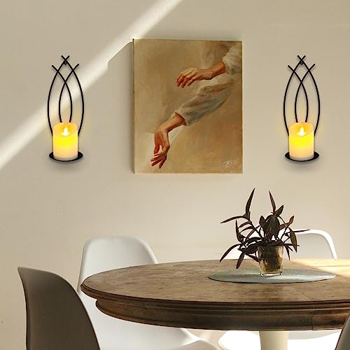 Catálogo de Apliques en forma de vela los mejores 10. 6 Apliques en forma de vela marca SNAIL GARDEN (3)