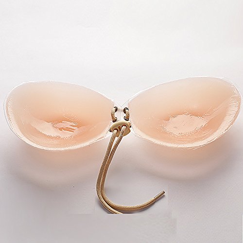 Sutiã adesivo sem alças autoadesivo invisível de silicone reutilizável push up pasties para vestido