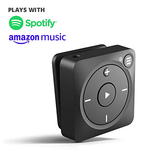 Mighty Vibe Spotify And Amazon Music Player - Bluetooth & Wired Headphones - 1,000+ Song Storage - No Phone Needed - Black #TOP1