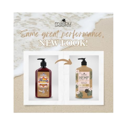 MalibuHemp Golden Glow Body Moisturizer for Dry Skin