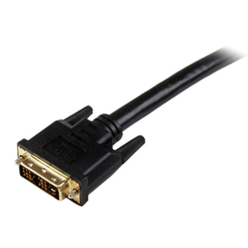 Startech.com 50 Ft. (15.2 M) Hdmi To Dvi D Adapter Cable - Hdmi To Dvi-D Cable - Strain Relief Connectors - Bi-Directional - Hdmi To Dvi Cable (Hdmidvimm50) #TOP1
