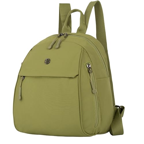 Image of TS WITH TECHSUN Women Mini Backpack | Water-Resistant Compact Bag for Travel, Daily Use & Casual Outings | Fits Only Essentials (L) 26CM X (W) 15CM X (H) 32CM