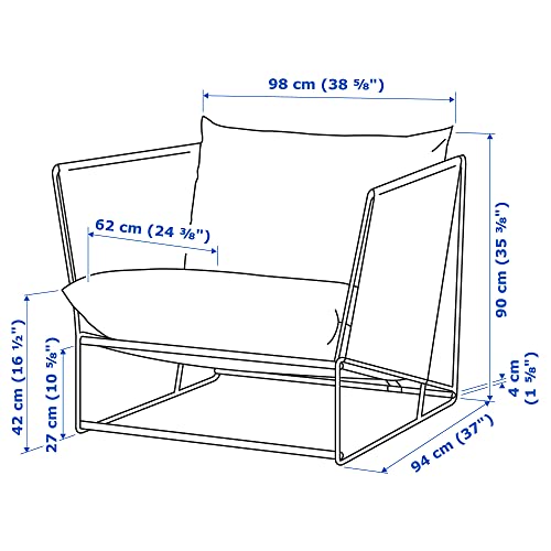 Fauteuil d'extérieur beige ProTuning HAVSTEN contre le mal de dos - 5