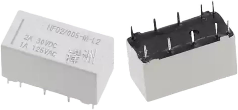 Relay 10pcs/lot HFD2-024-M-L2 24VDC 1A 125VAC 10Pins LLBOGRGGN