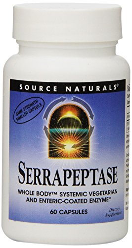 Source Naturals, Serrapeptase - 500mg x60caps