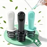 3 Stück Tragbares Toiletten Bidet für Unterweg, Portable Bidet Handbrause, Mobile Reisebidet Miniatur, Reise Dusche für Eine Sanfte, Hygienische Reinigung Intimbereichs, Passt in Camping Hand Flasche