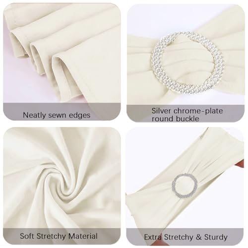 Nœuds de chaise de mariage lot de 50 pour fête prénatale et banquet