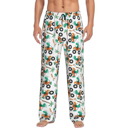 Cartoon Monster Truck Sleep Pants