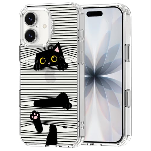 MOSNOVO Coque pour iPhone 17, [Protection de Qualité Militaire 2m] [Technologie Anti-Décollage]...