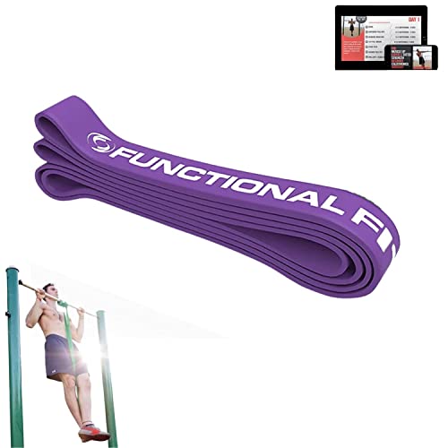 Ff Pull Up Band - #4 Purple - 40-80 Lbs. (18-36 Kg) Resistance #TOP1